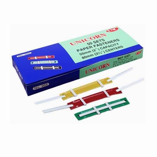 Nẹp chứng từ nhựa 02 lỗ A4 thường