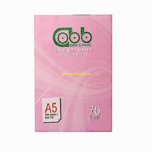 Giấy A5 Bãi Bằng, ĐL 70gsm