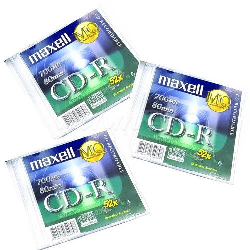 Đĩa CD-ROM Maxell - có vỏ