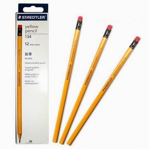 Bút chì 2B Staedtler Yellow (134 - có tẩy)