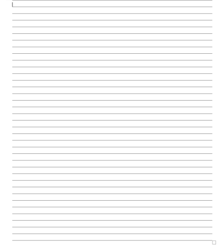 Giấy A4 sẵn dòng kẻ, căn lề chuẩn ( 210x297mm) (Tập 30 tờ)