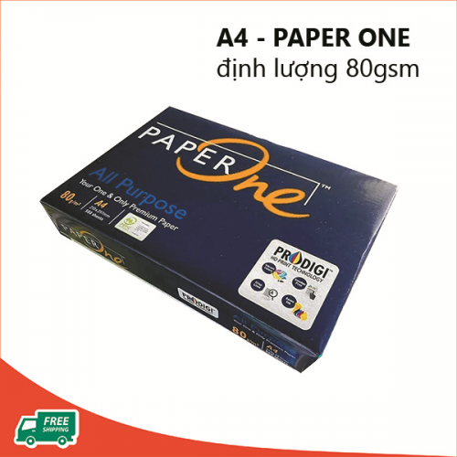 Giấy A4 Paper One ĐL 80gsm