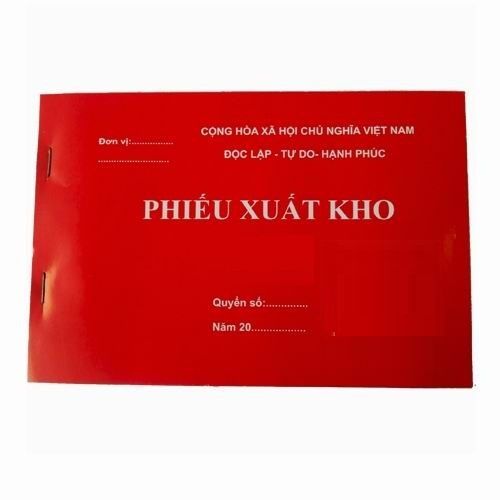 Phiếu xuất nhỏ giấy cacbon 2 liên- khổ A5