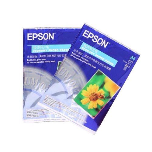 Giấy in ảnh Epson bóng 1 mặt - 100 tờ (115g)